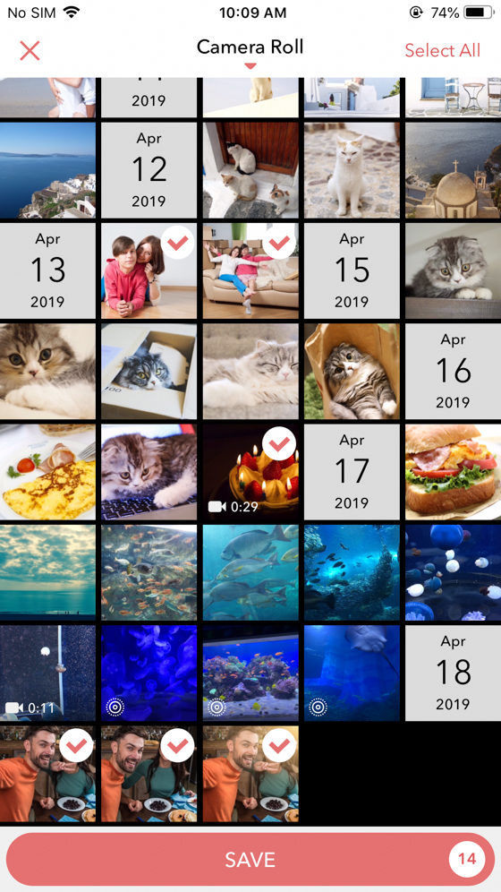 lock photo album android