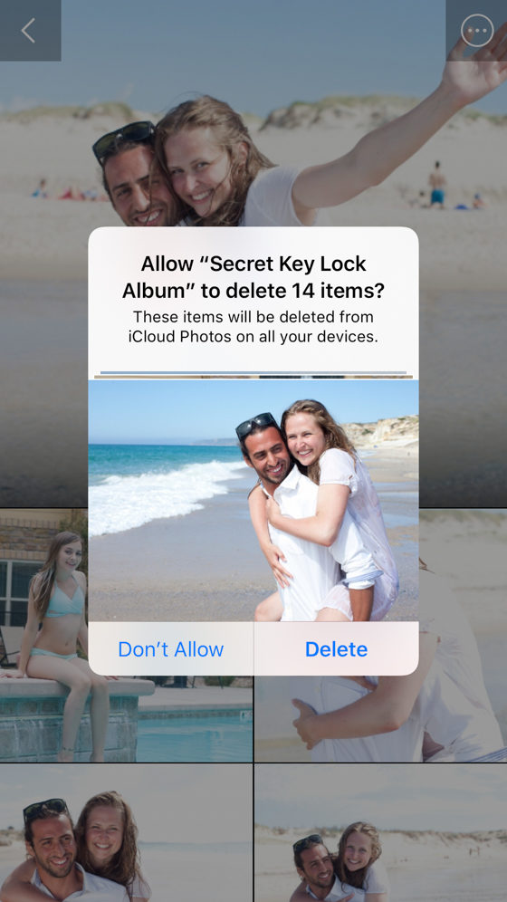 make hidden photo album iphone